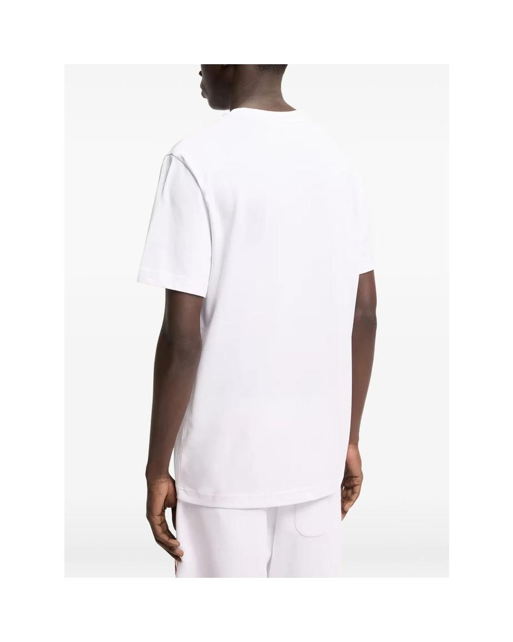 Moncler White Polo Shirts for men