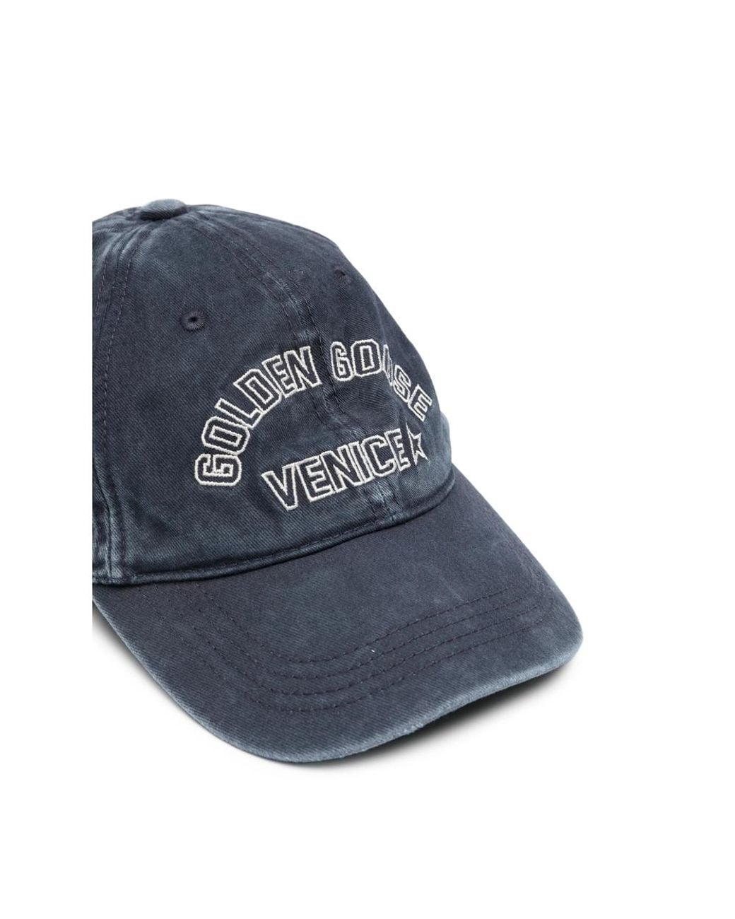 Golden Goose Deluxe Brand Blue Hats
