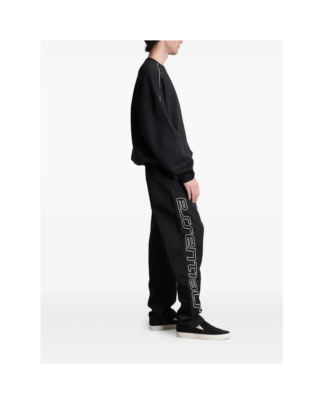 Fear Of God Black Track Pants for men