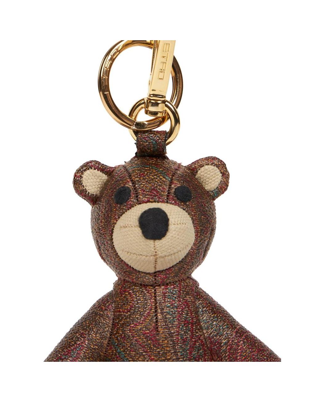 Etro Brown Arnica Bear Charm