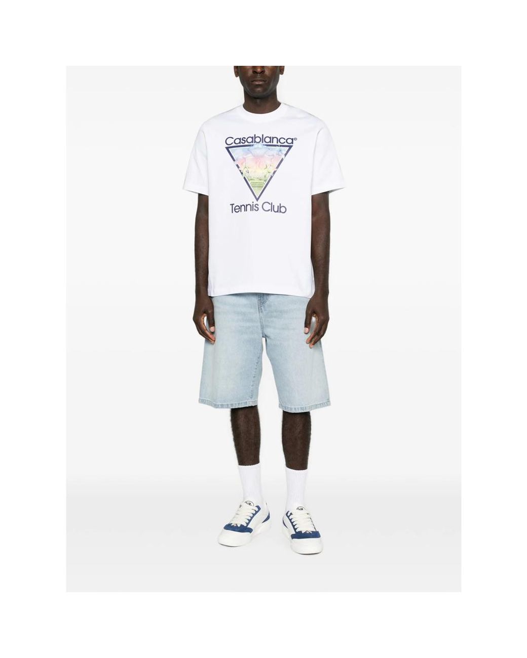 Casablanca White T-Shirts & Vests for men