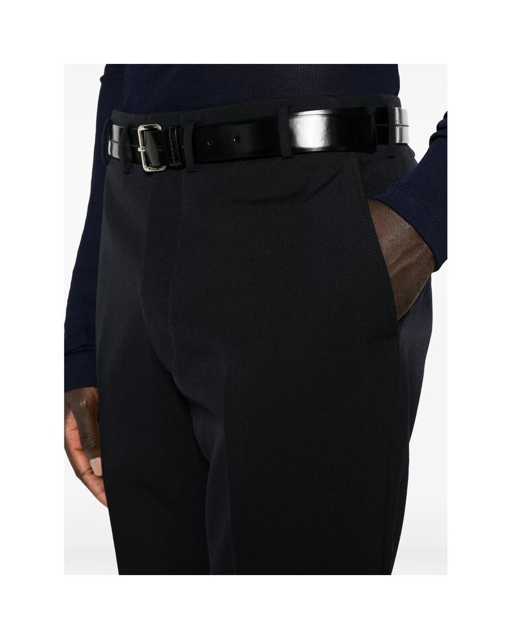 Prada Black Trousers for men