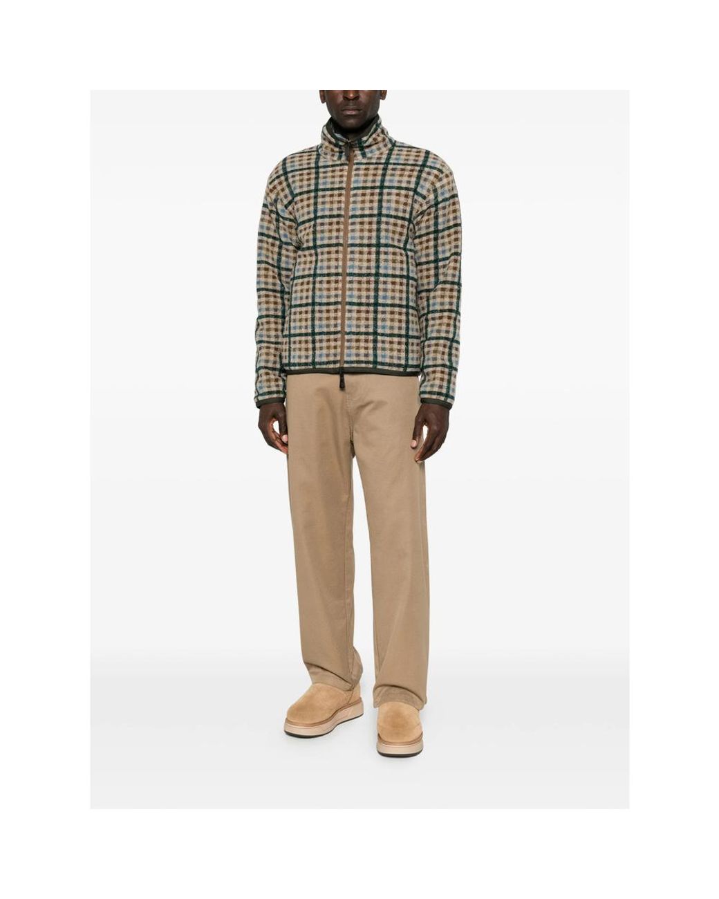 Moncler Green Neutrals Jackets for men