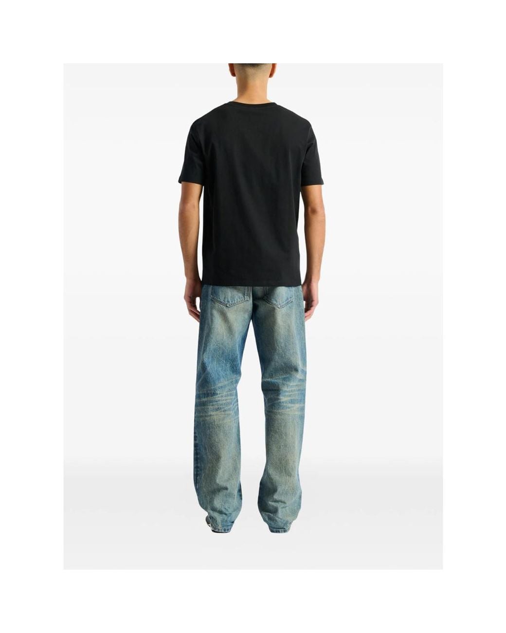 Balmain Black T-Shirt for men
