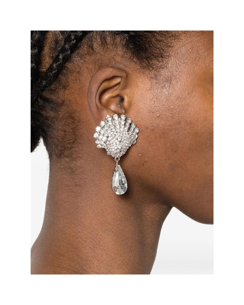 Alessandra Rich Metallic Earrings