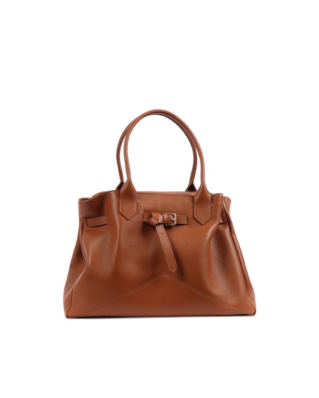 Ballantyne Brown Kate Leather Tote Bag