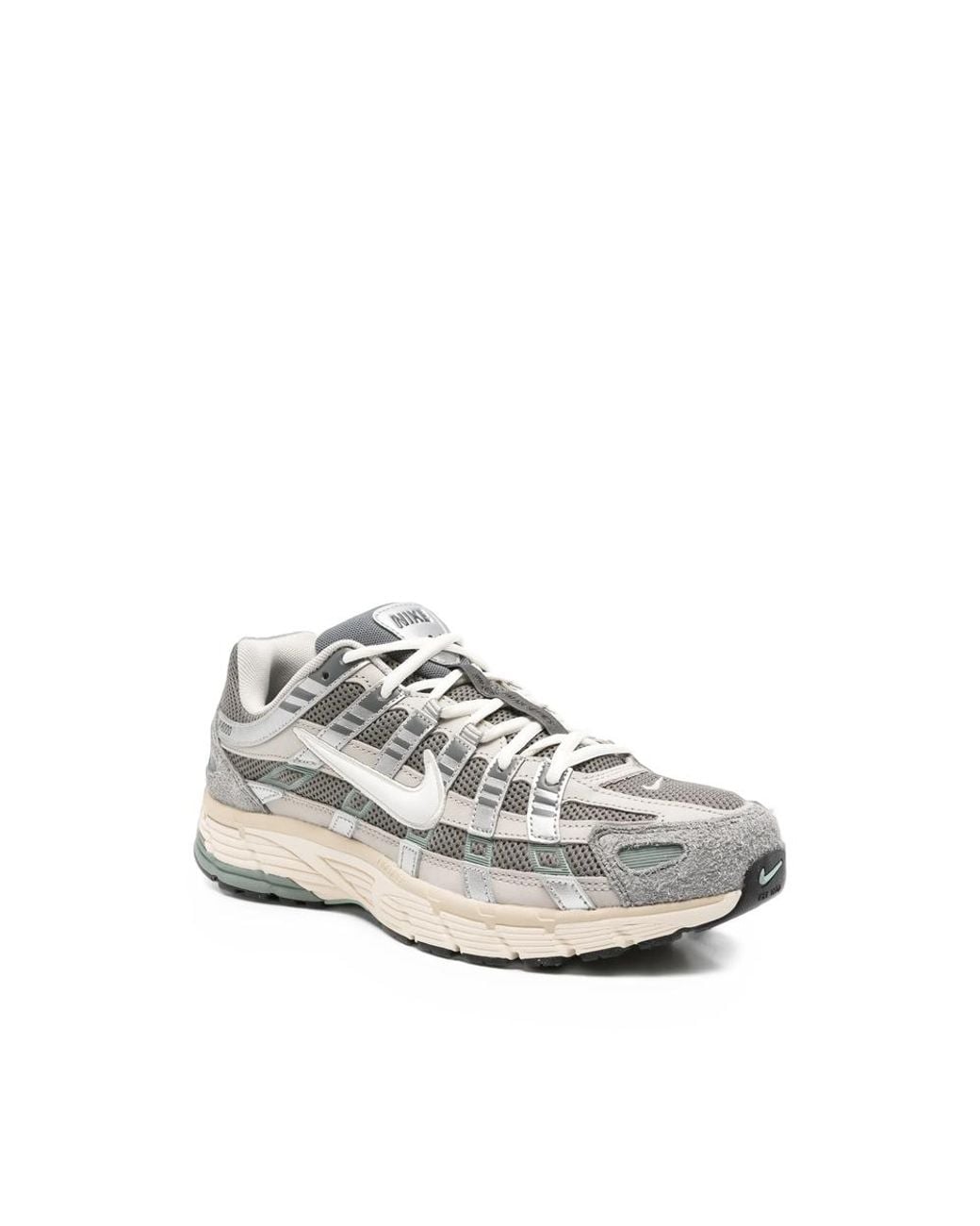Nike White P-6000 Panelled Sneakers for men