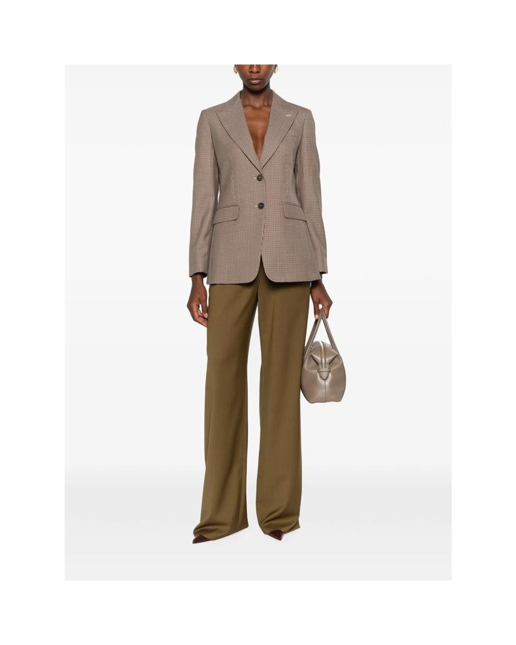 Max Mara Brown Neutrals Jackets
