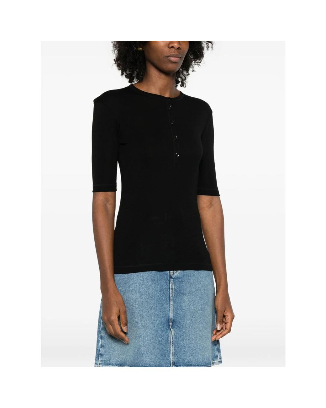 BITE STUDIOS Black Leo T-Shirt
