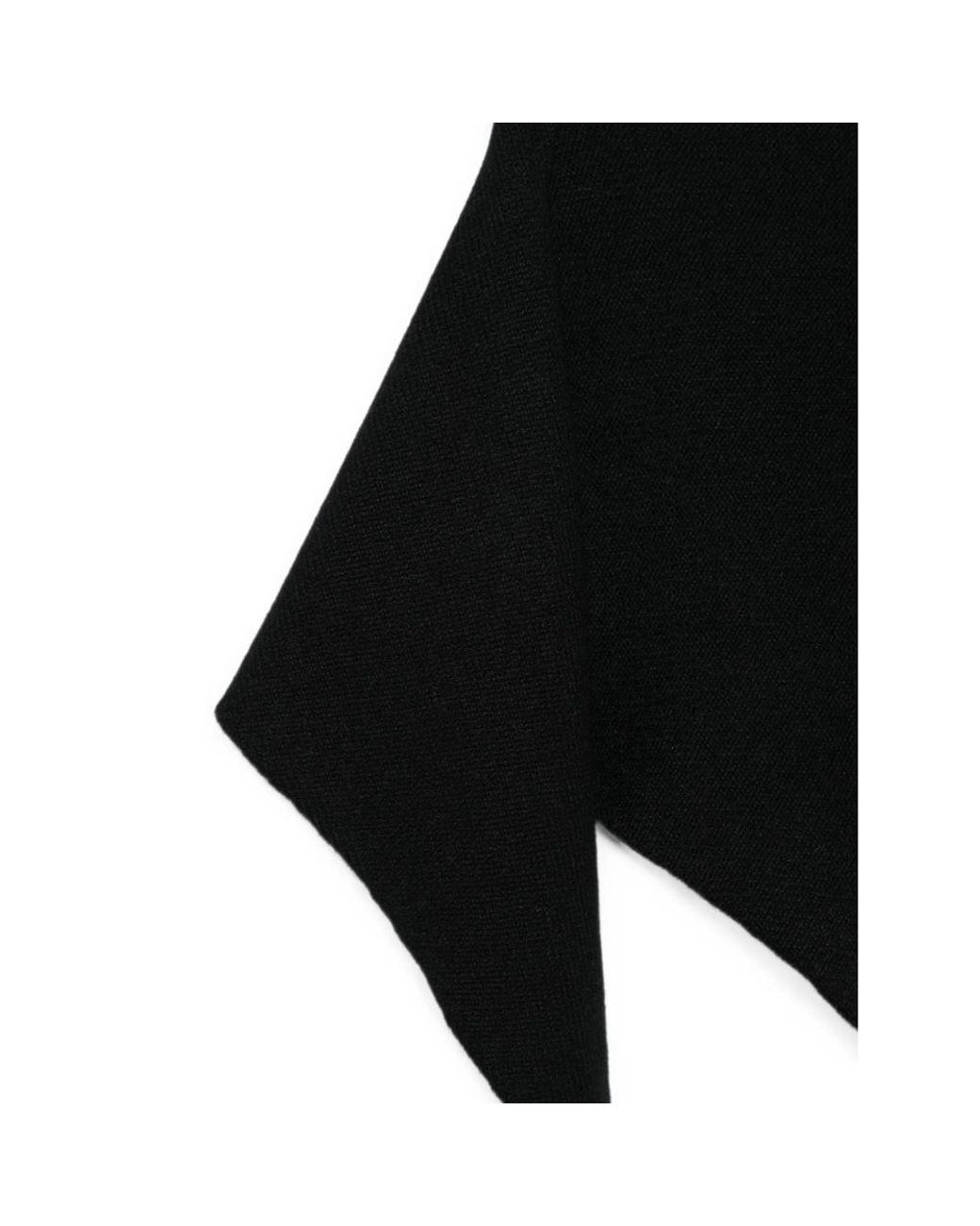 Lisa Yang Black Florianne Scarf