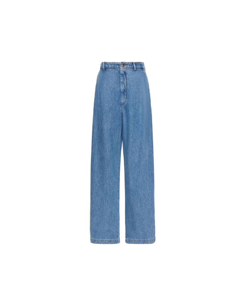 Sportmax Blue Wide-Leg Jeans
