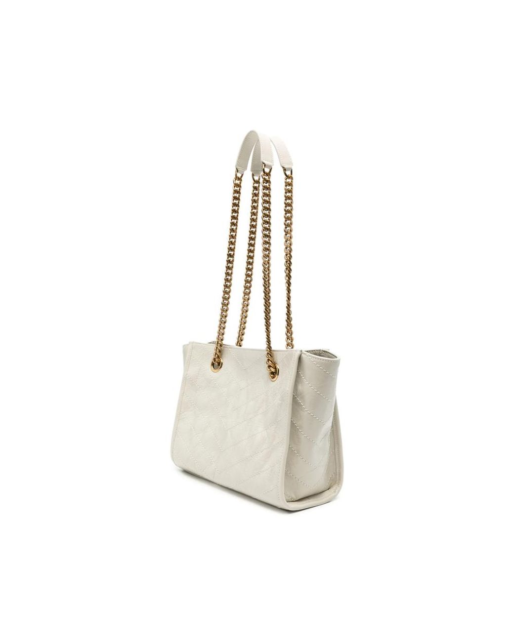 Saint Laurent Natural Neutrals Shoulder Bags