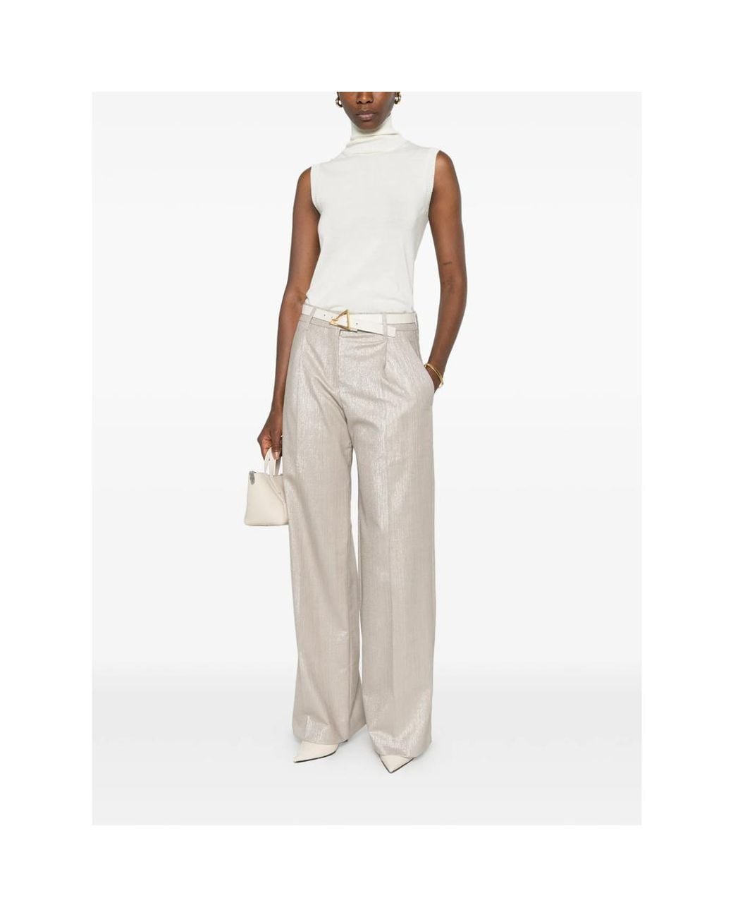Brunello Cucinelli Natural Neutrals Trousers