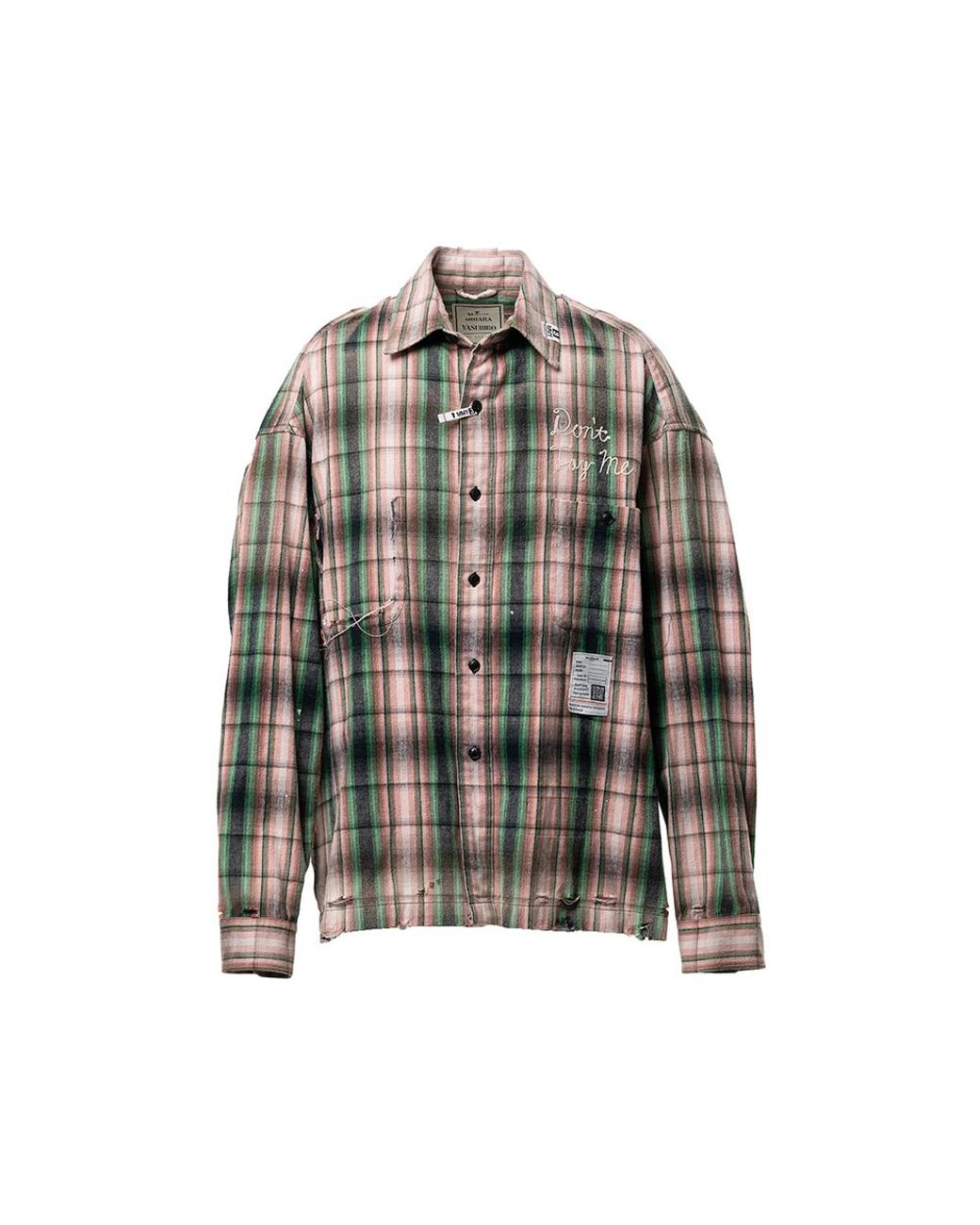 Maison Mihara Yasuhiro Gray Shirts for men