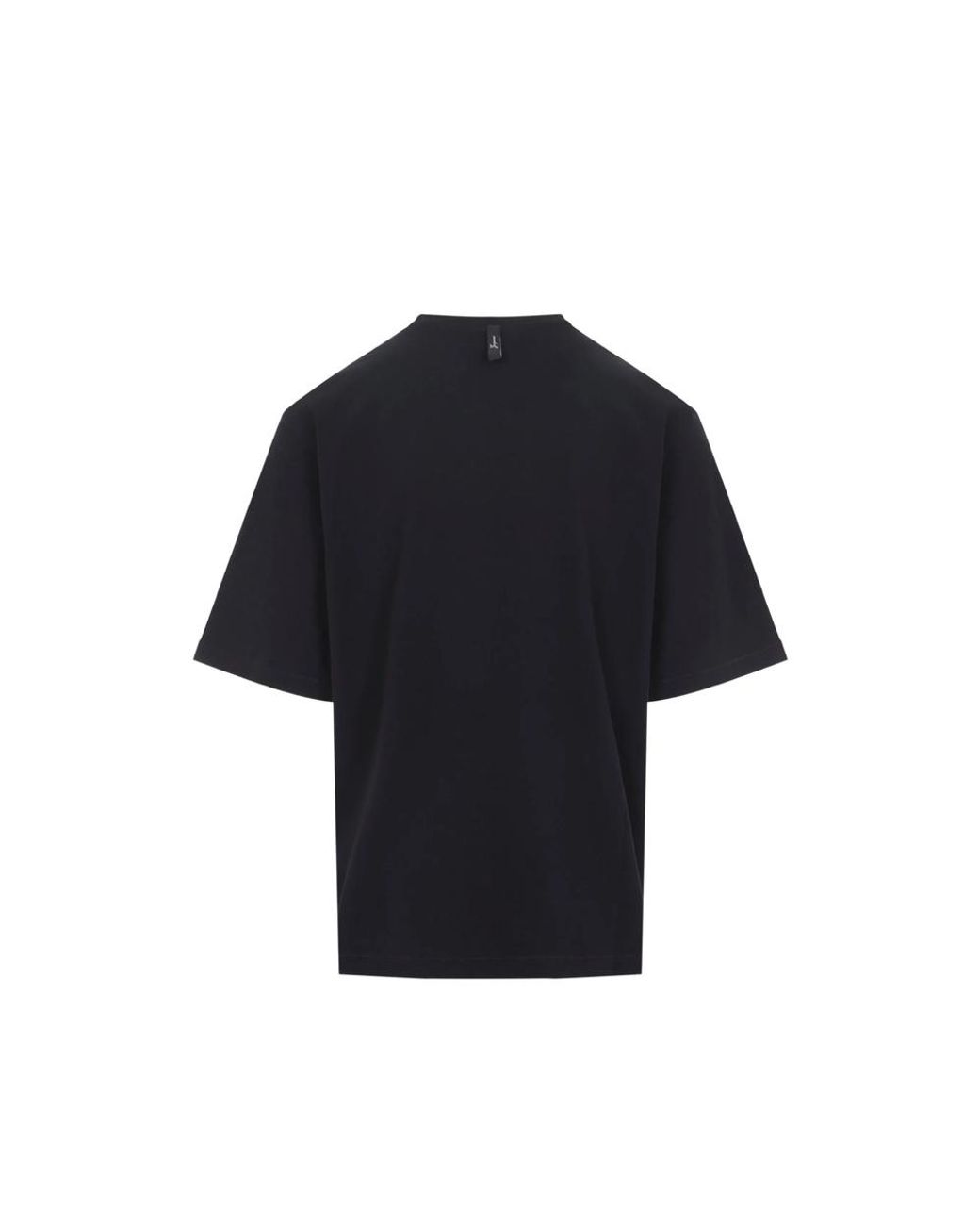 Jacquemus Blue Logo-Print T-Shirt for men