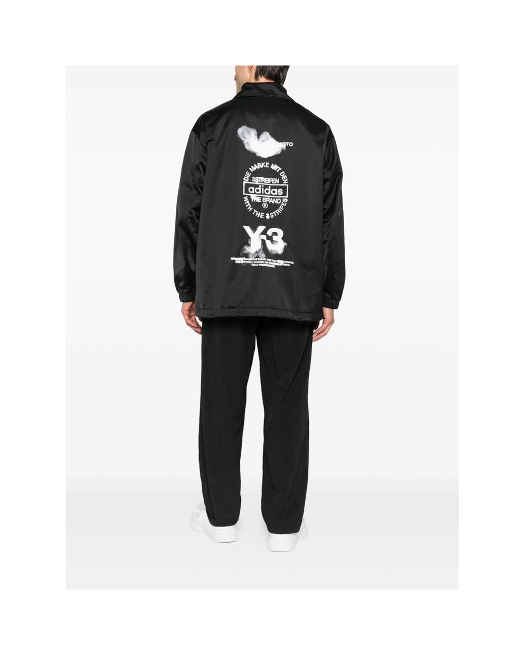Y-3 Black Jackets for men