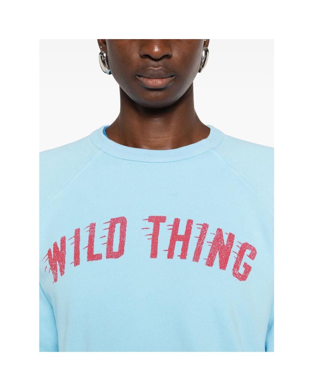Mother Blue Wild Thing Sweatshirt