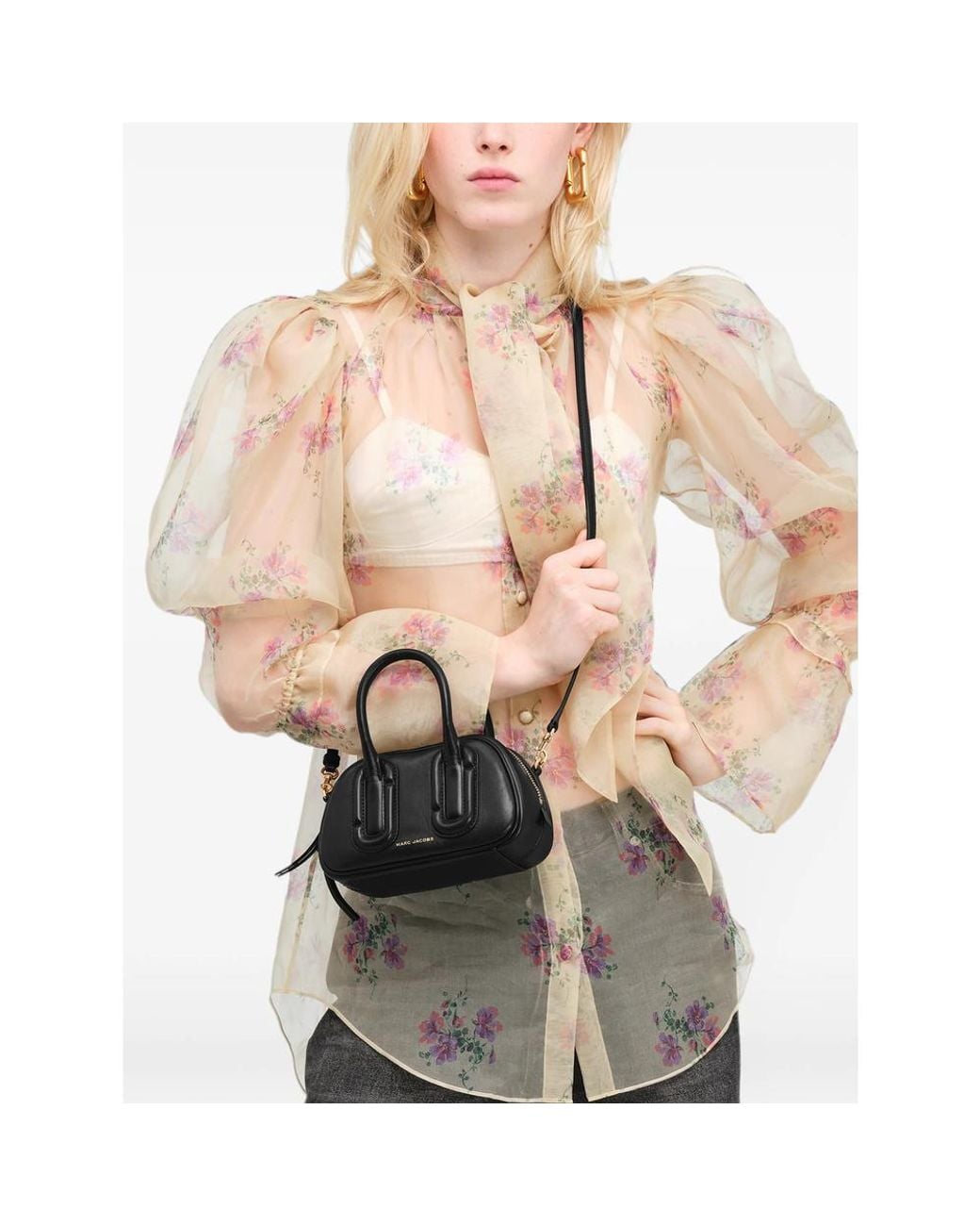 Marc Jacobs Black Babe Mini Top Handle