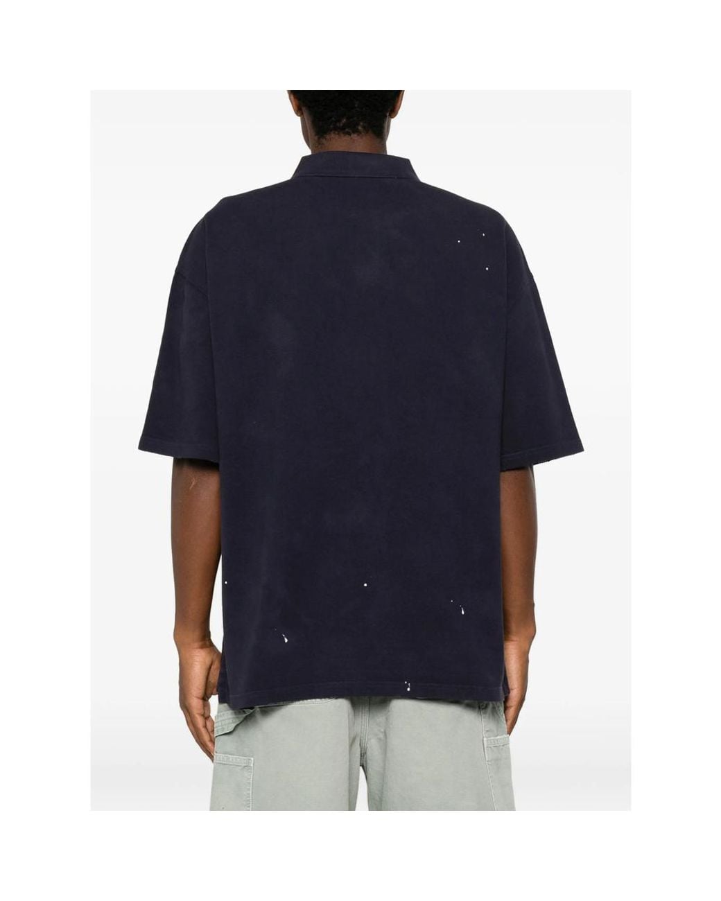 Carhartt Blue Short Sleeve Painter Polo for men