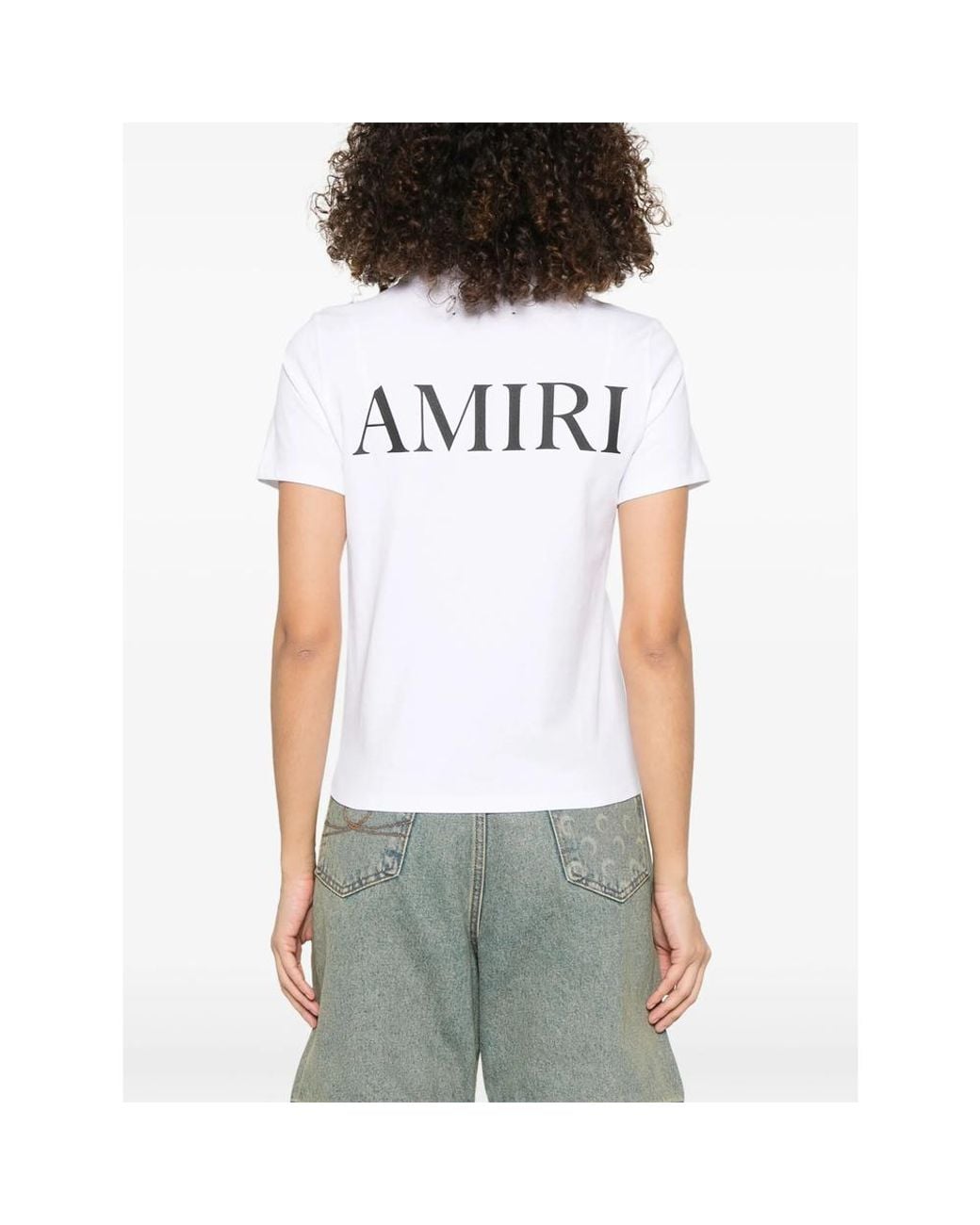 Amiri White Ma Core Logo T-Shirt