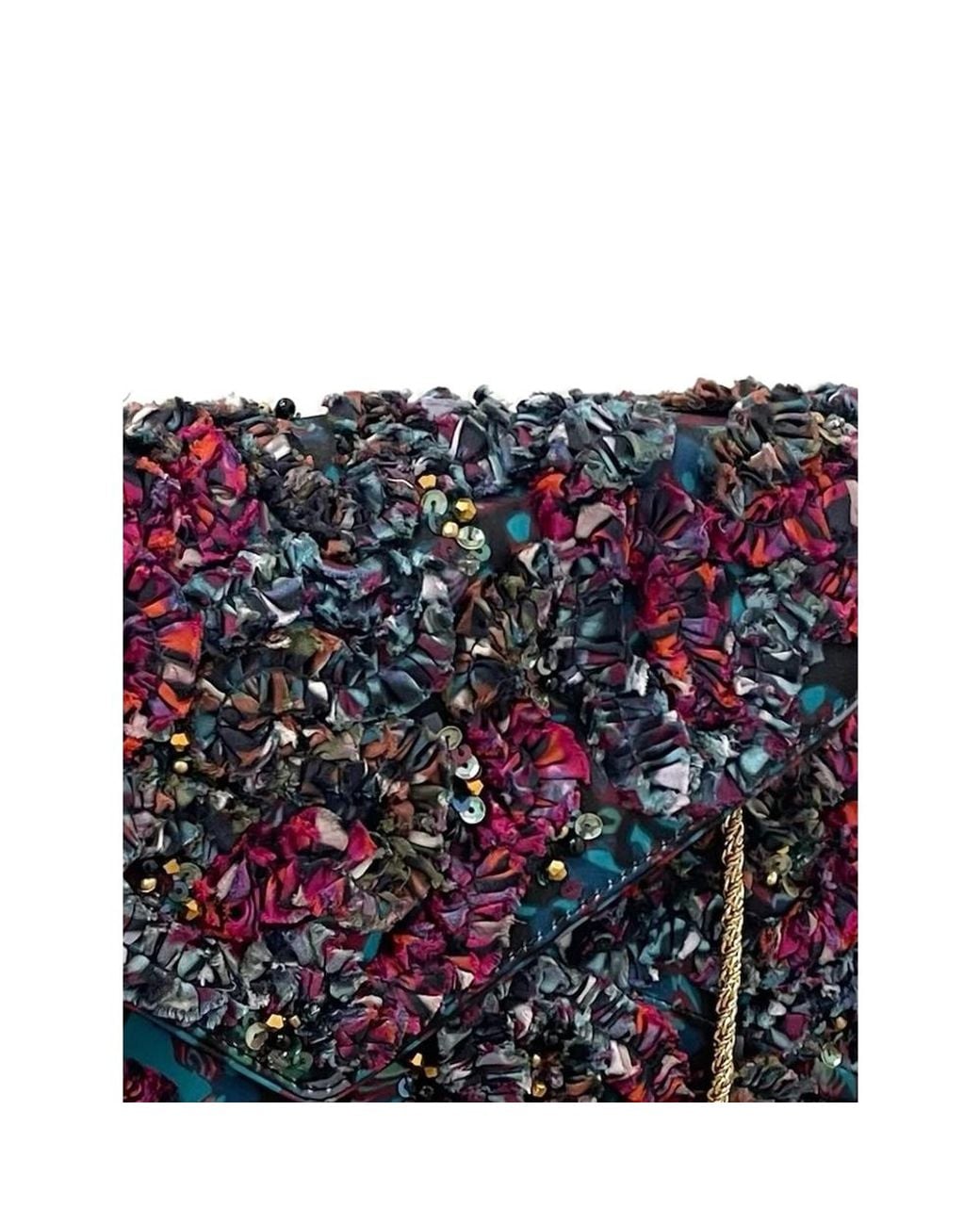 Dries Van Noten Blue Clutch Bags