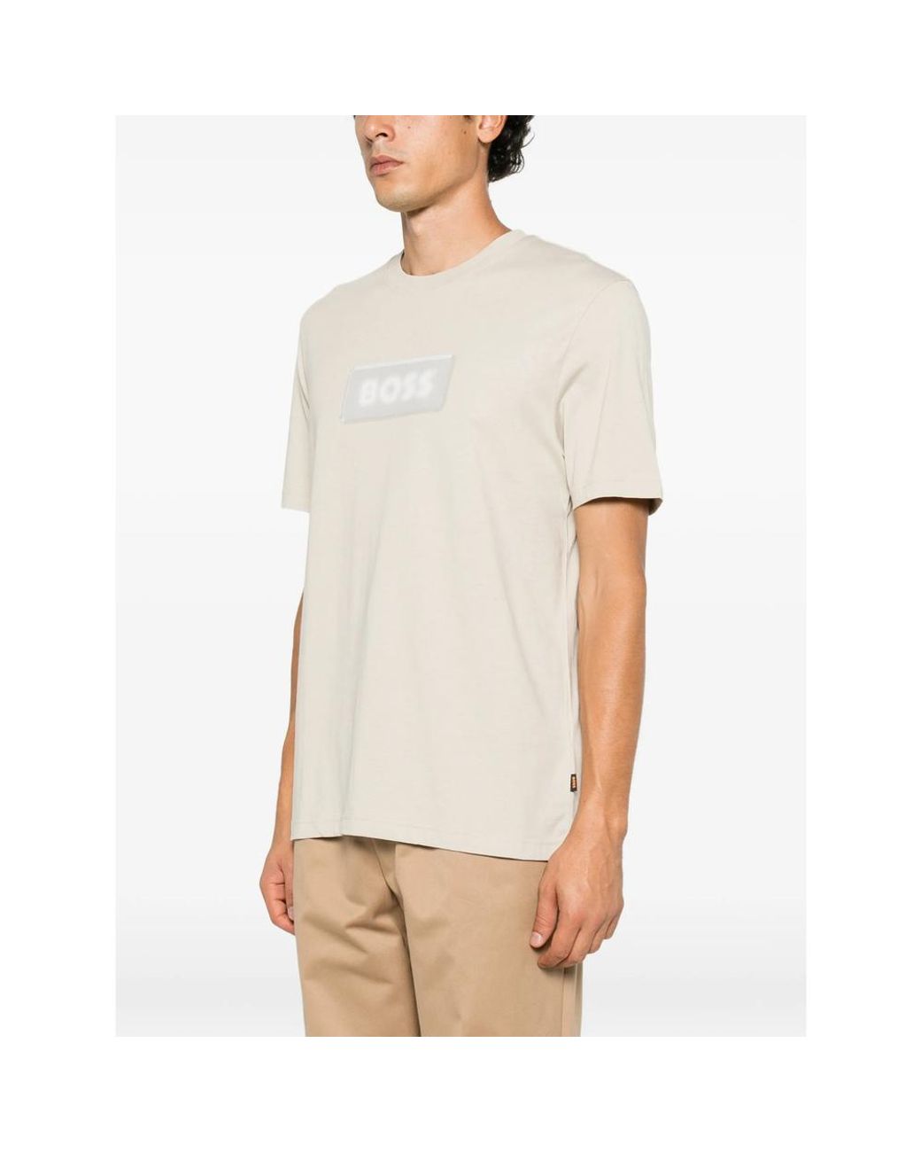 Boss Natural T-Shirts And Vests for men