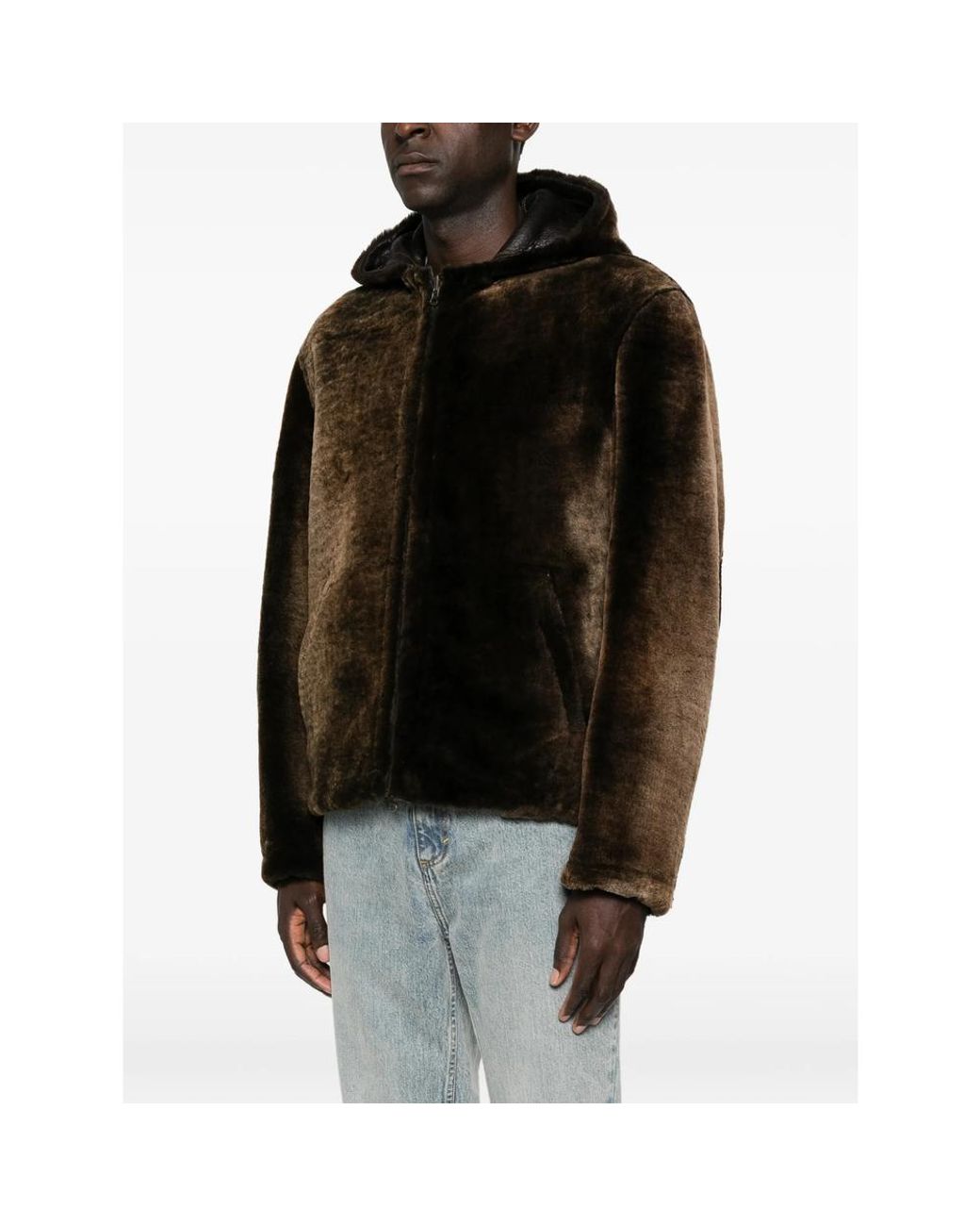 Salvatore Santoro Black Hooded Zip-Up Jacket for men