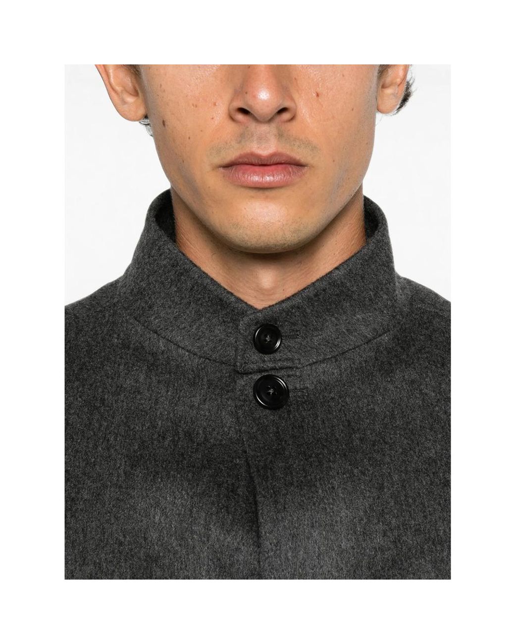 Zegna Gray Coats for men