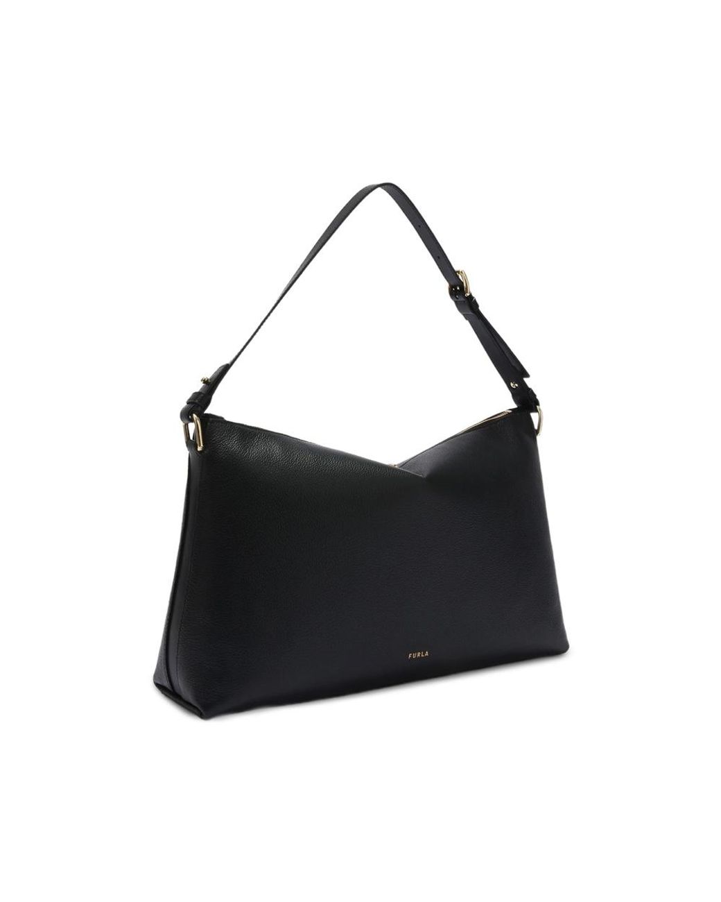 Furla Black Debby Shoulder Bag M
