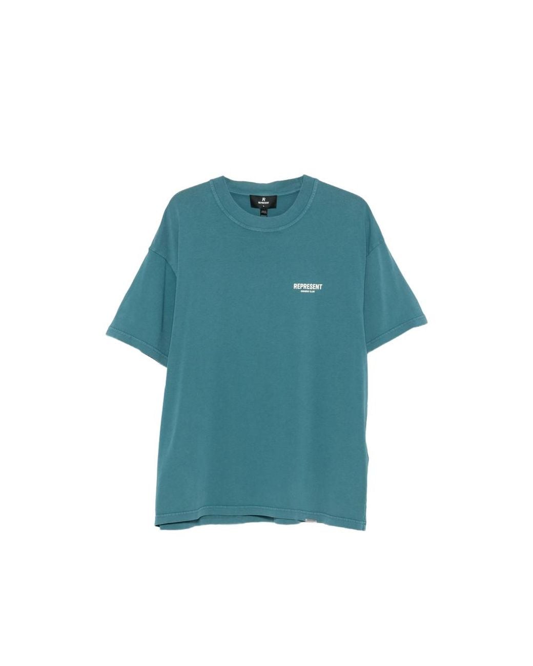 Represent Blue Owners' Club Logo-Print T-Shirt for men