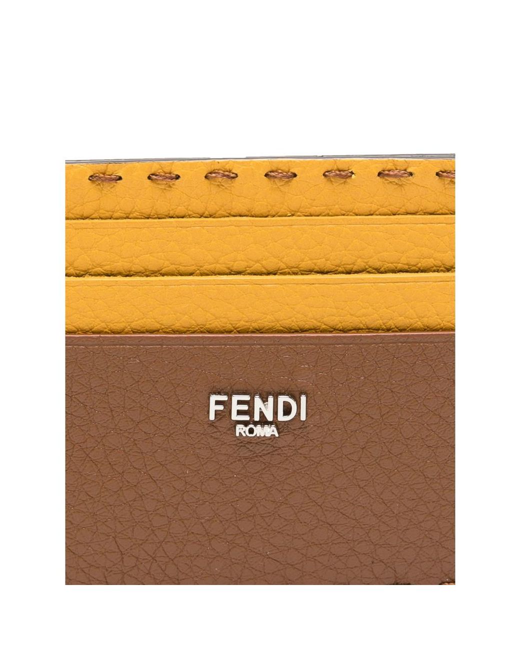 Fendi Orange Clutch Bags for men
