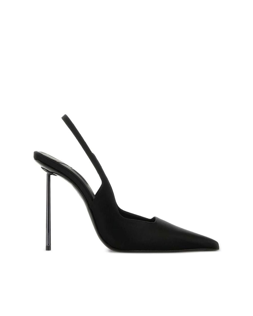 Le Silla Black Slingback Pumps