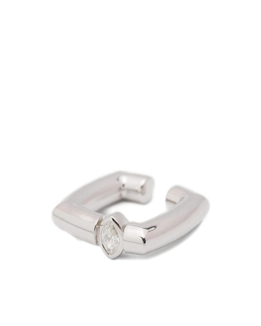 Tom Wood White Frame Ear Cuff for men