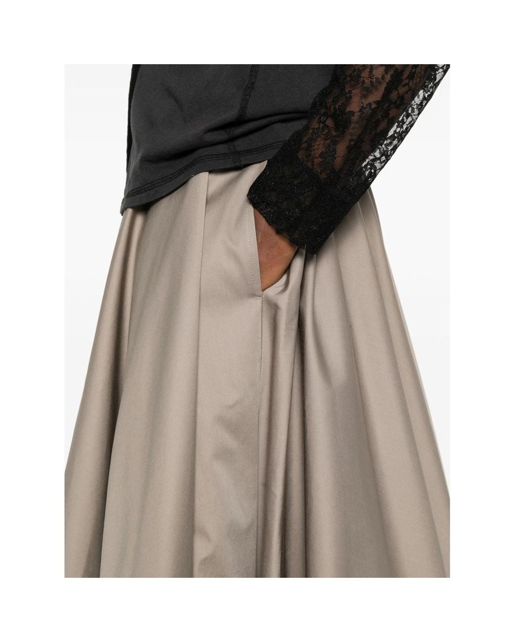 Balenciaga Brown Neutrals Skirts