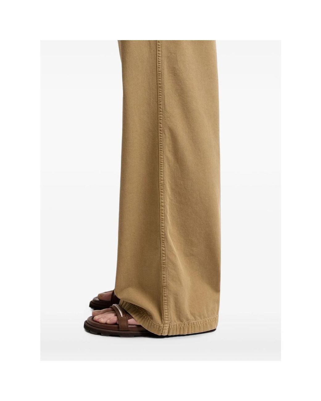 Moncler Natural Neutrals Trousers