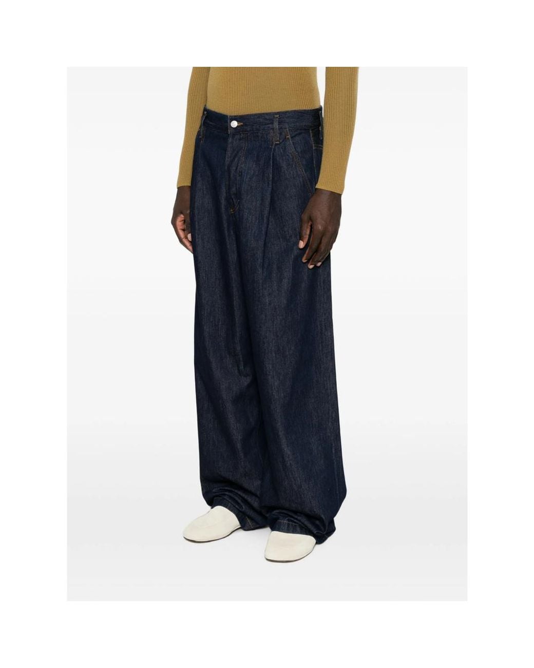 Dries Van Noten Blue Denim for men