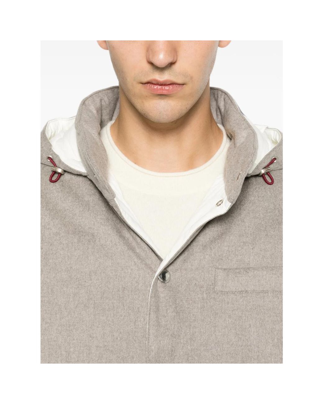 Brunello Cucinelli Gray Jackets for men