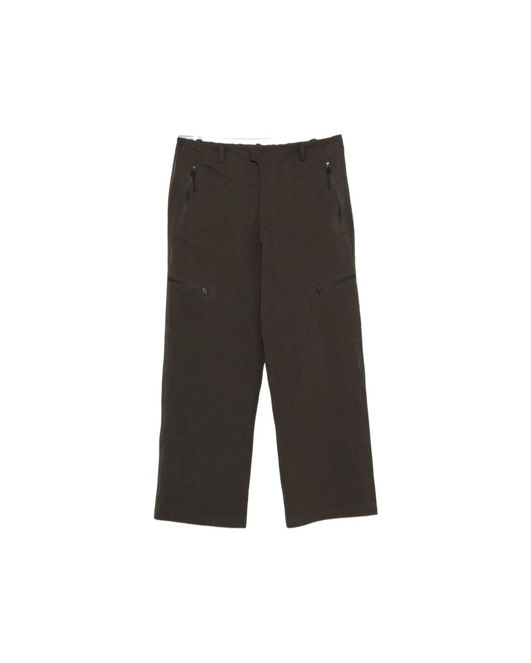 Hiking Patrol Gray Zip-Pocket Cargo Pants for men