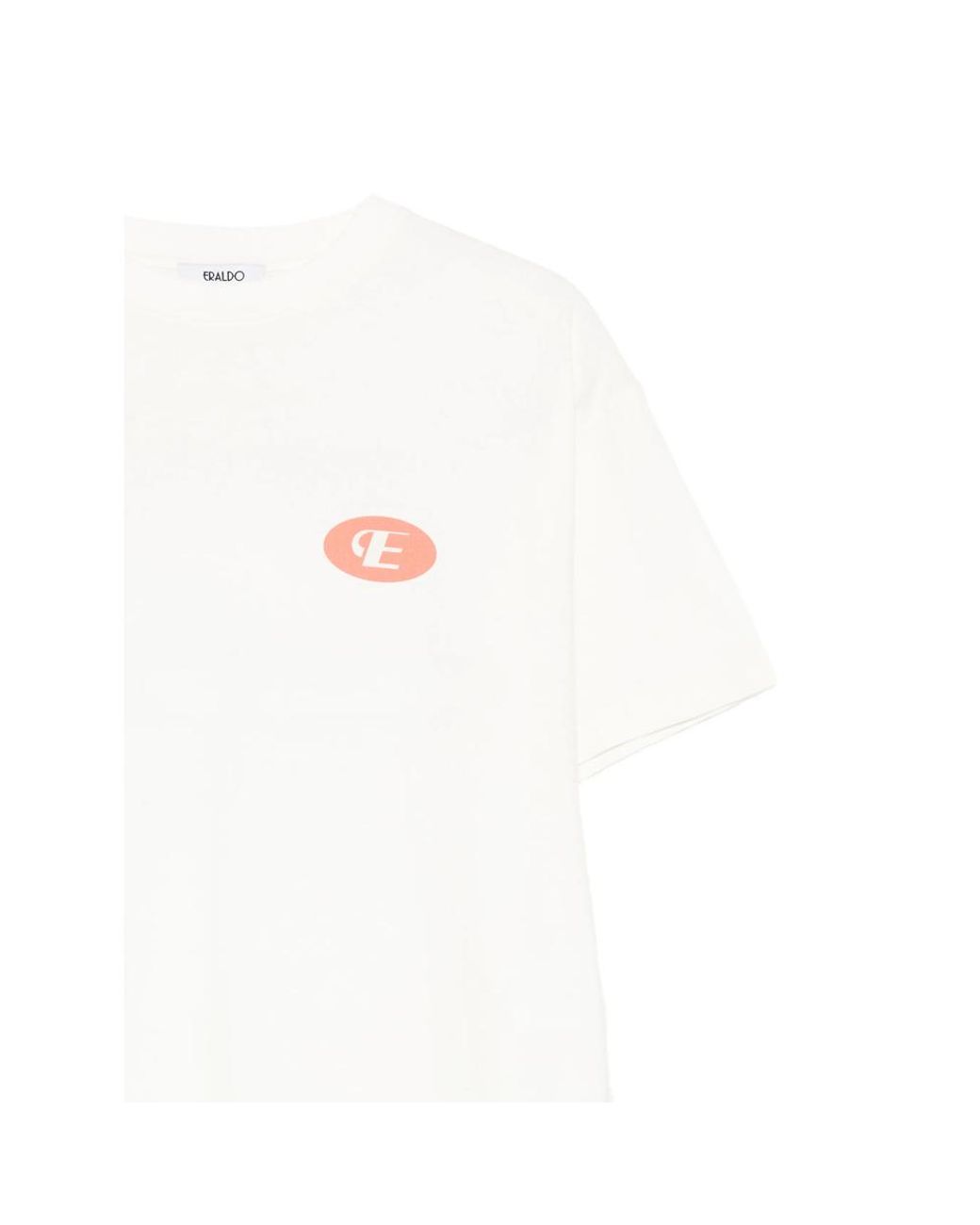 Eraldo White Crew-Neck T-Shirt for men
