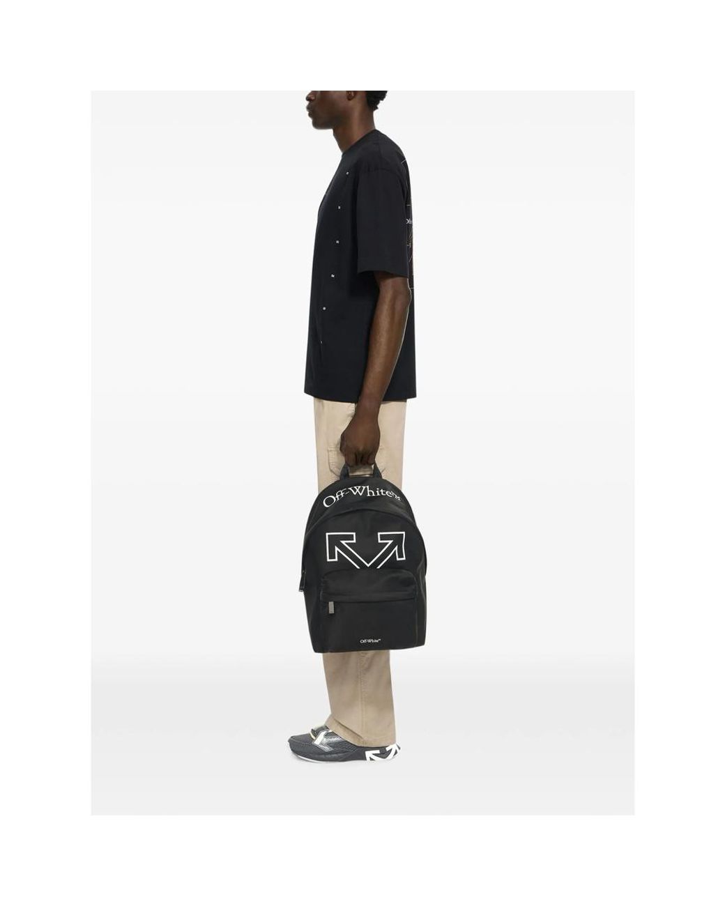 Off-White c/o Virgil Abloh Black Backpacks for men