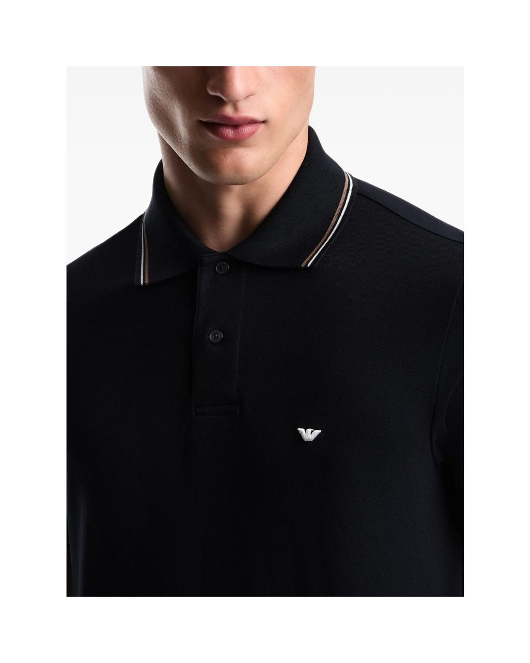 Emporio Armani Black Sweater for men