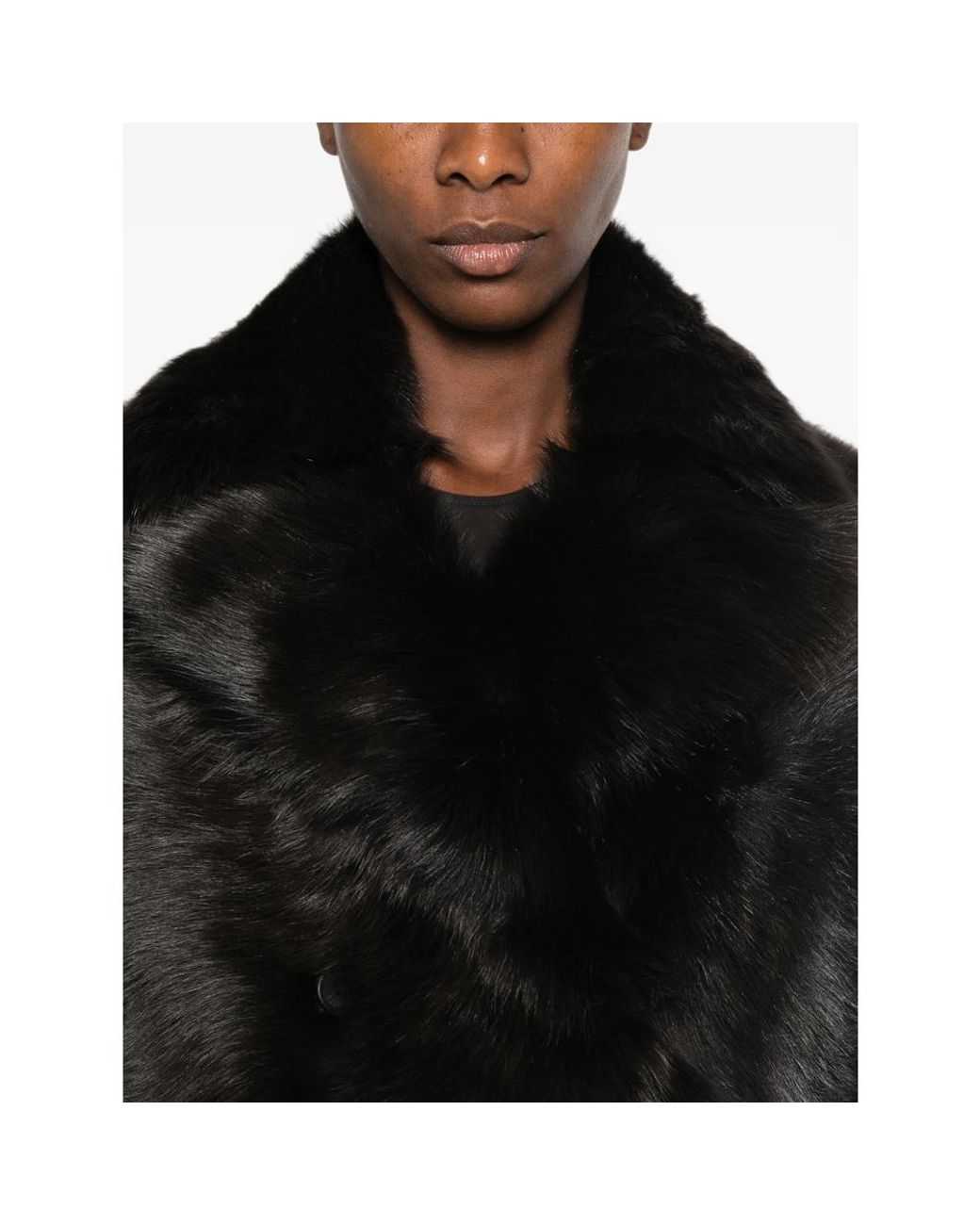 Emmeci Black Double-Breasted Jacket