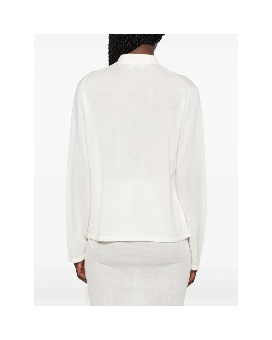 Soft Goat White Featherlight Shirt
