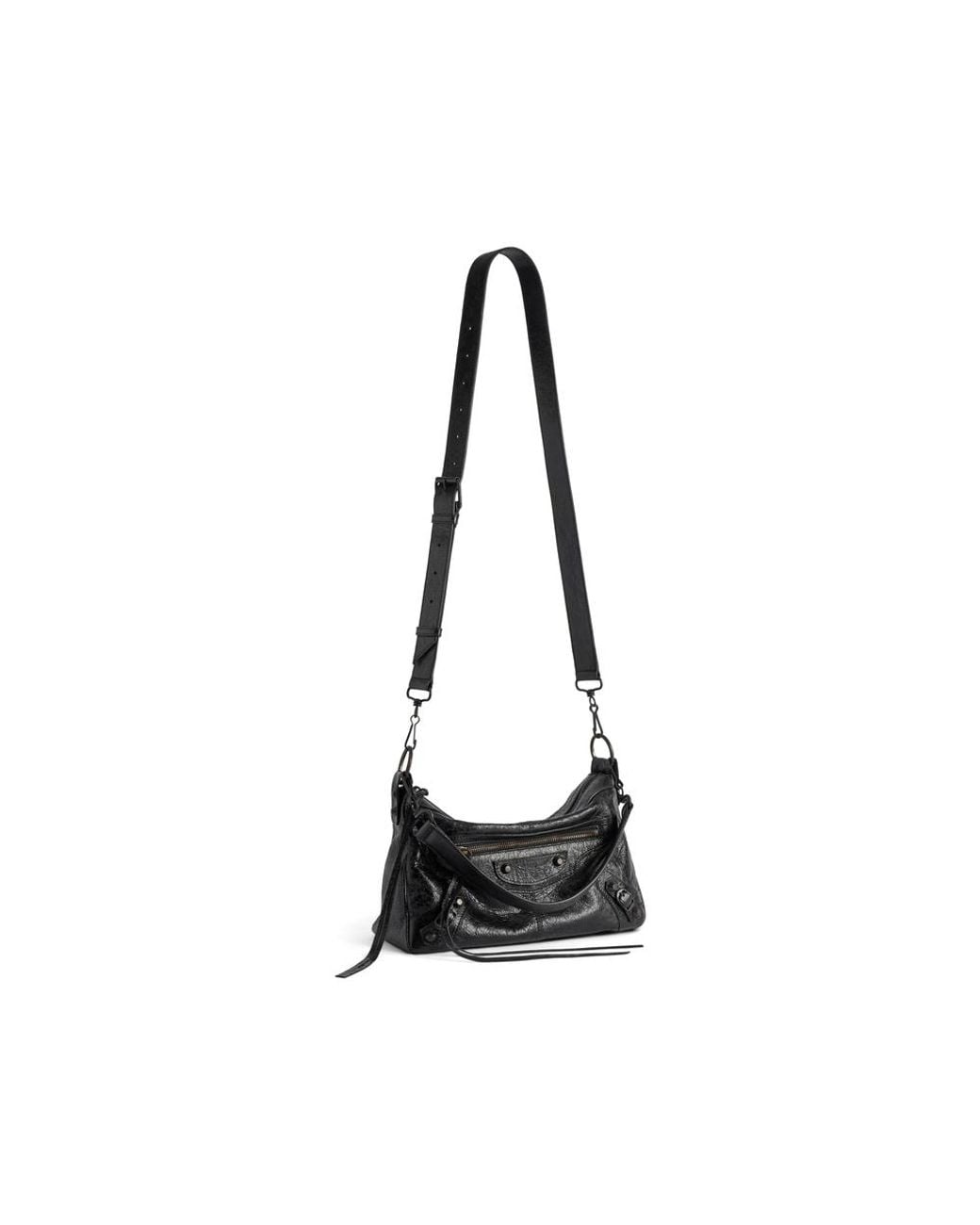 Balenciaga Black Le City Moto Small Bag for men