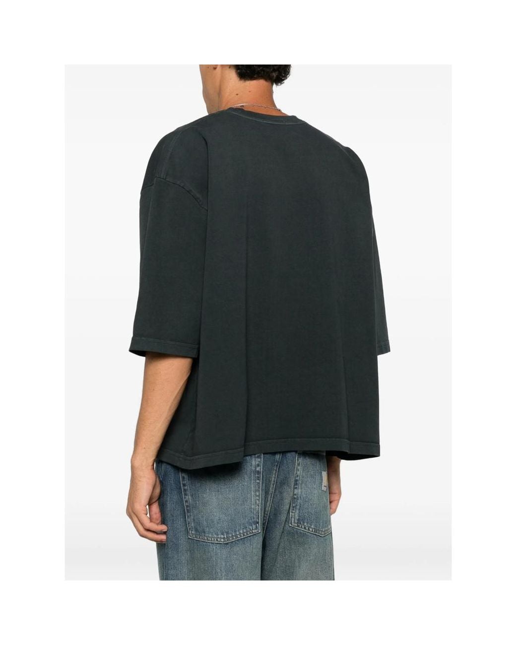 Willy Chavarria Black Community Center Buffalo T-Shirt for men