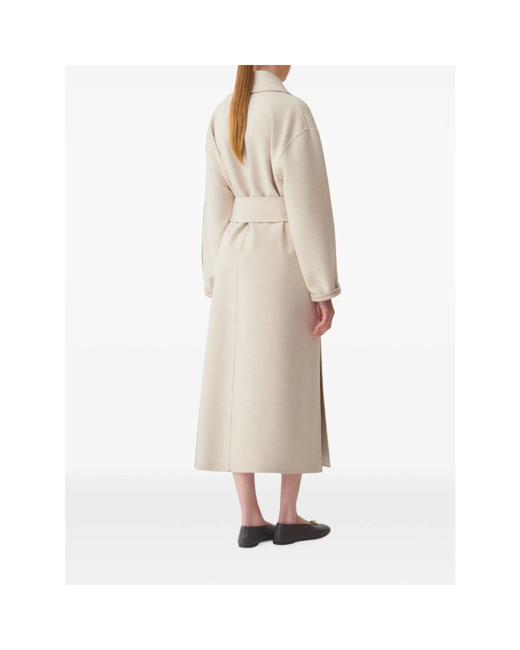 Fabiana Filippi Natural Belted Trench Coat