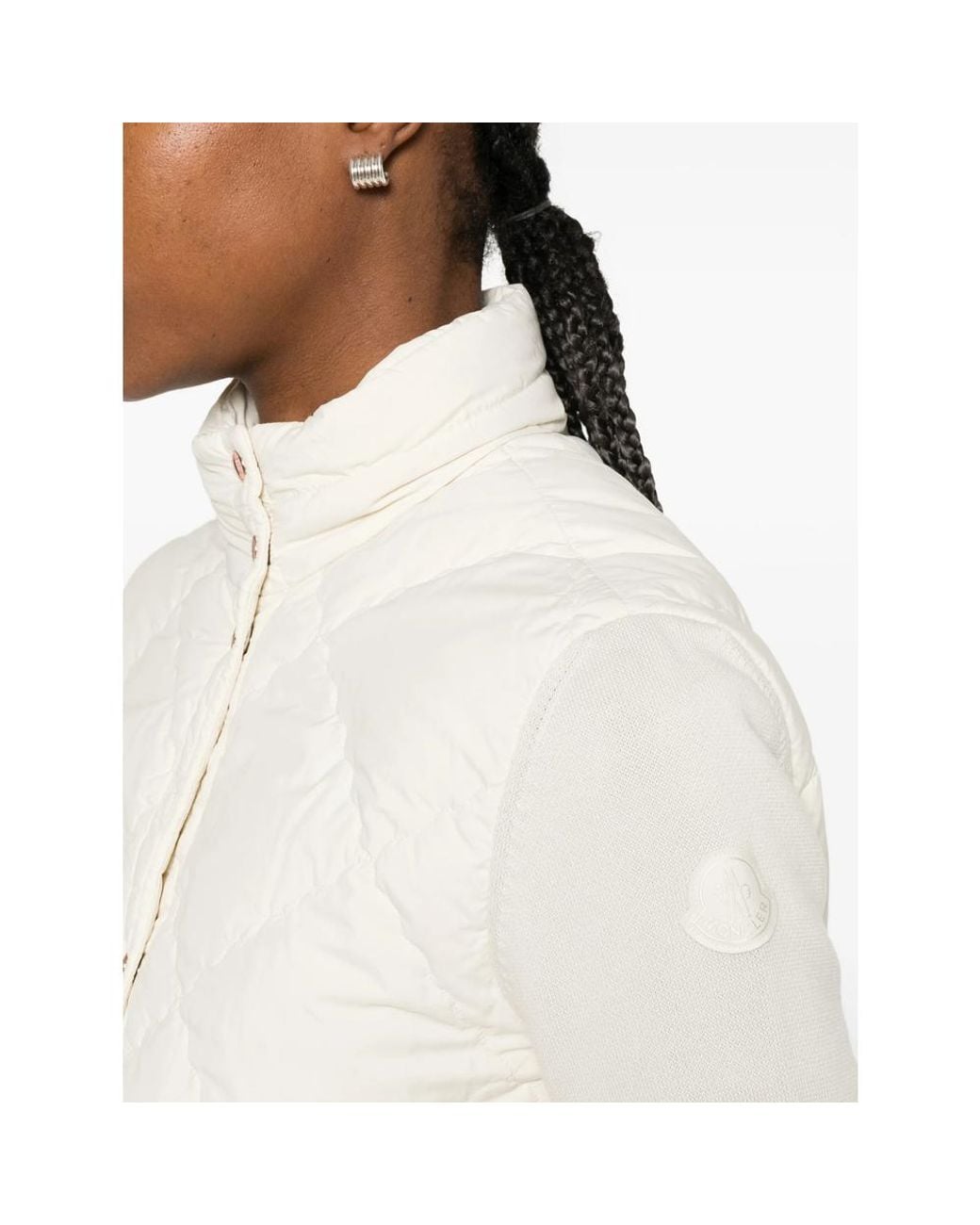 Moncler White Neutrals Jackets