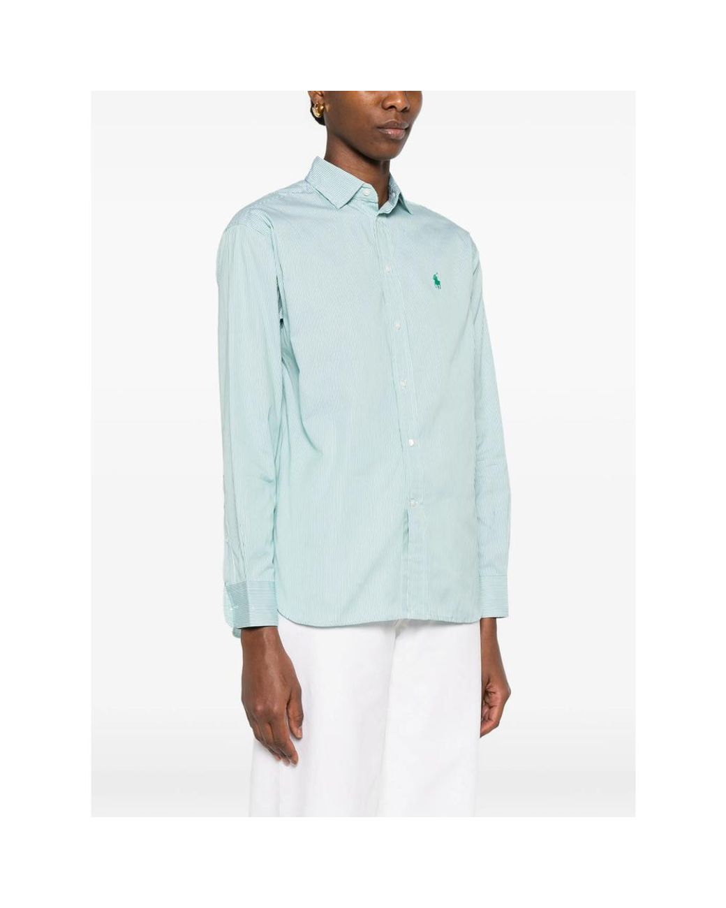 Ralph Lauren Blue Striped Shirt