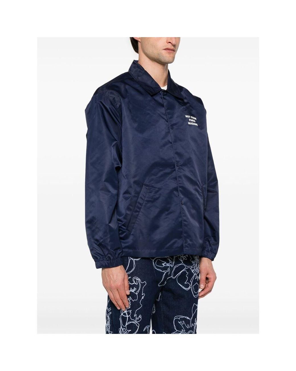 Drole de Monsieur Blue Outerwears for men