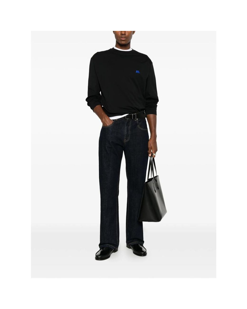 Jil Sander Black T-Shirts & Vests for men